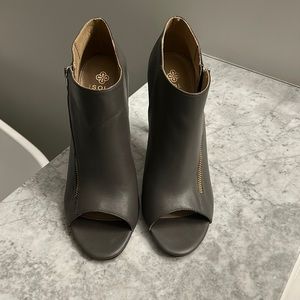 Isola peep toe booties